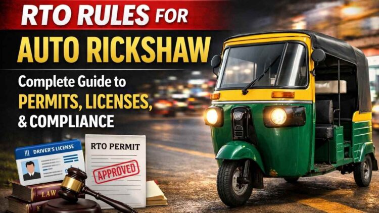 RTO Rules for Auto Rickshaw: Complete Guide to Permits, Licenses, and Compliance