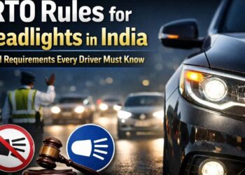 RTO Rules for Headlights in India: Legal Requirements Every Driver Must Know