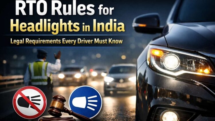 RTO Rules for Headlights in India: Legal Requirements Every Driver Must Know