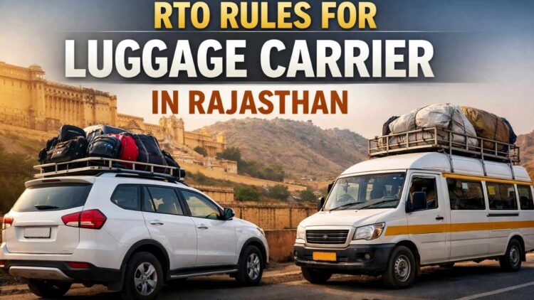 RTO Rules for Luggage Carrier in Rajasthan: Complete Guide for Private and Commercial Vehicles