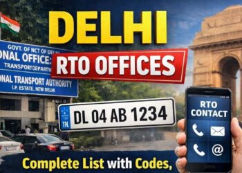 Delhi RTO Offices: Complete List with Codes, Addresses & Contact Numbers