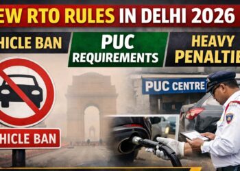 New RTO Rules in Delhi 2026: Guide to Vehicle Ban, PUC Requirements, and Penalties for Violations