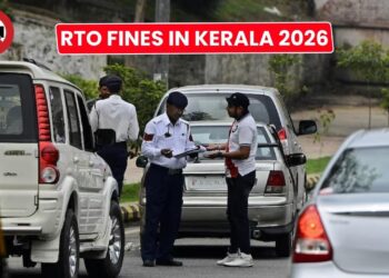 RTO Fines in Kerala 2026: Complete List of Traffic Violations, Penalties and Updated Rules