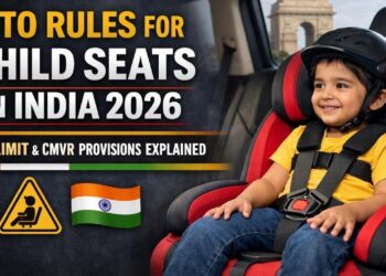RTO Rules for Child Seats in India 2026: Age Limit & CMVR Provisions Explained