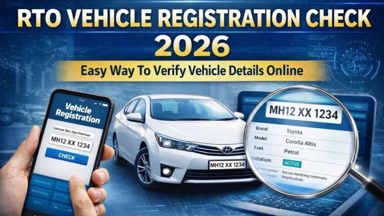 RTO Vehicle Registration Check 2026: Easy Way To Verify Vehicle Details Online