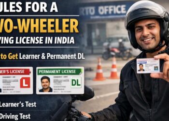 Rules for a Two-Wheeler Driving License in India: Steps to Get Learner and Permanent DL