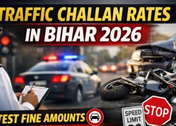 Traffic Challan Rates in Bihar 2026: Latest Fine Amounts for Traffic Violations!