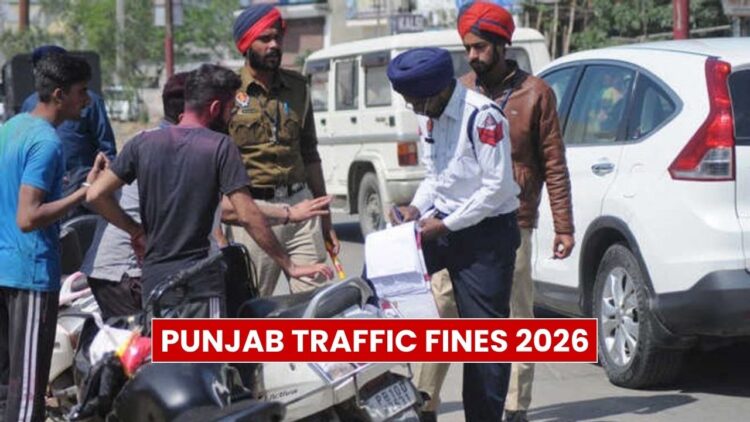 Punjab Traffic Fines 2026: Updated Rules, Charges for Private & Commercial Vehicles